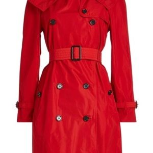 Burberry Amberford Military Red Trench Coat